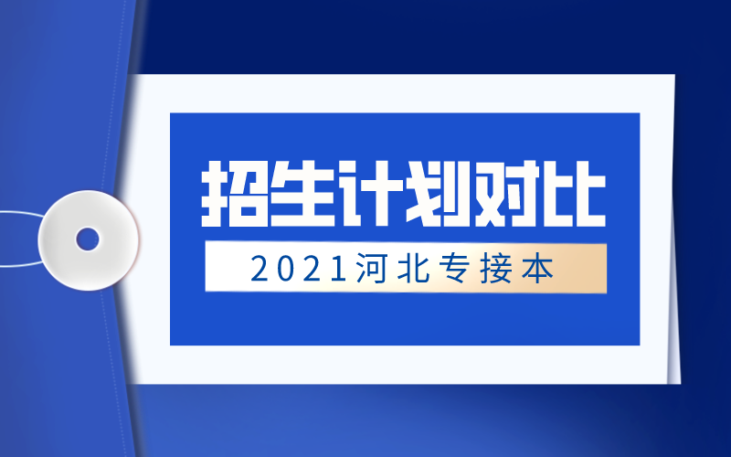 2020-2021年河北专接本秘书学专业招生计划对比.png